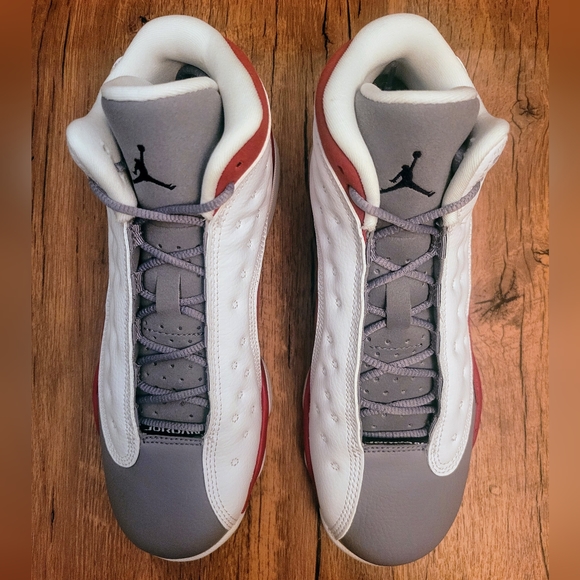 Nike Air Jordan 13 Retro Grey Toe 2014 GS Size 6Y DS 414574 126 Brand New - Picture 8 of 12